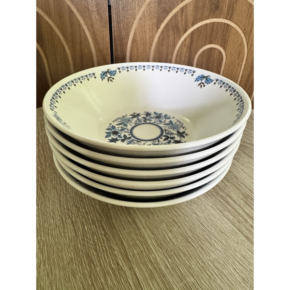 Blue Moon by Noritake Progression 6.5" Coupe Cereal Bowl Set Of 6